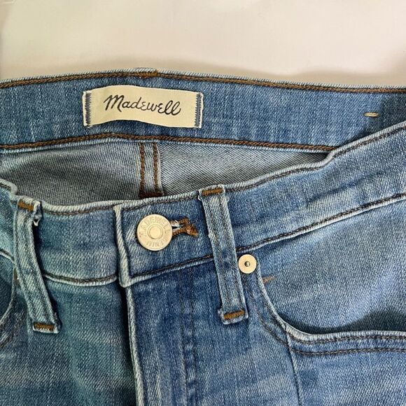 MADEWELL 9" High-Rise Skinny Jeans: Seamed Step-Hem Edition Style H5779 Size 26 - Picture 9 of 13
